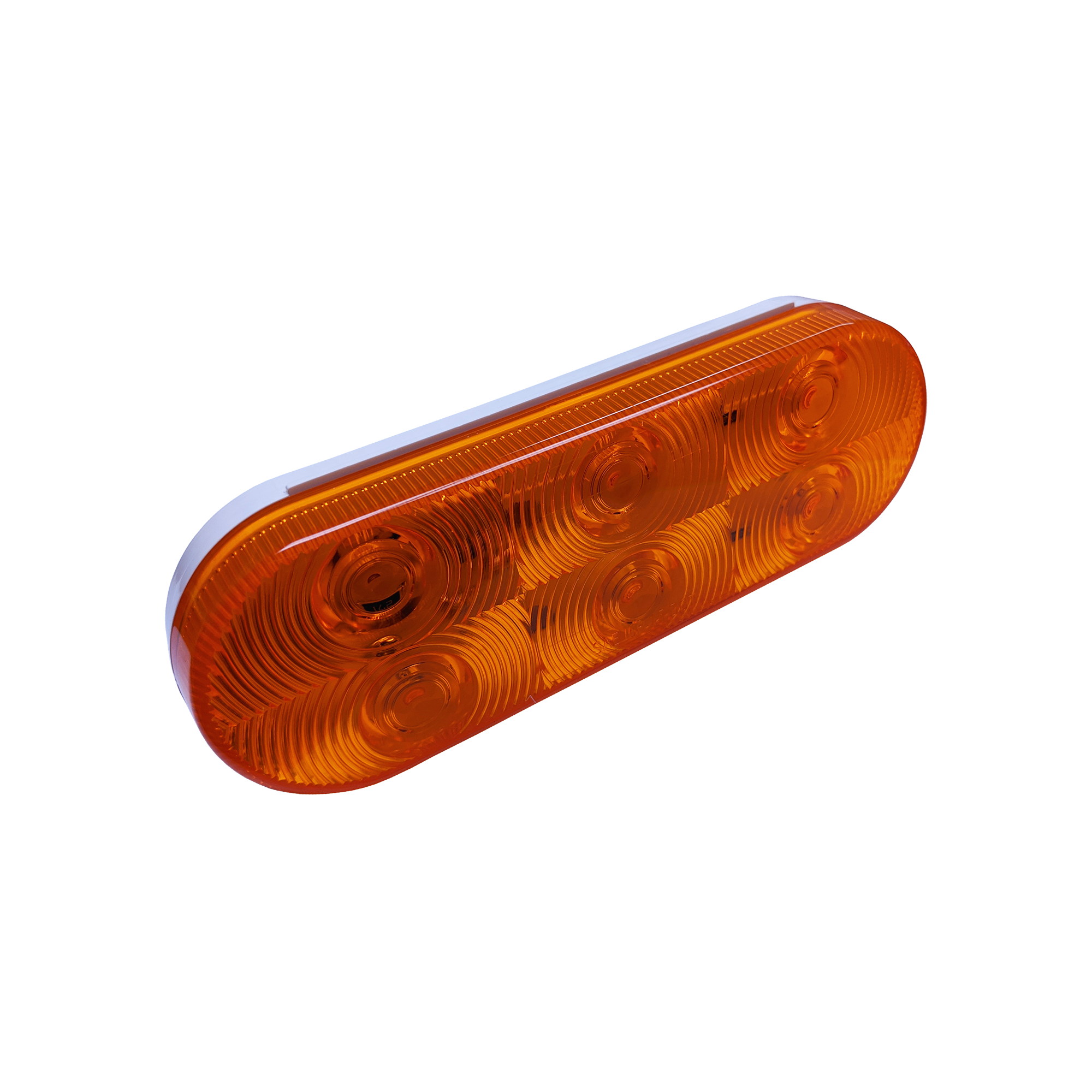 Uni-Bond LIGLED2238H-6A Heated LED 6" Oval Signal Lamp - Amber | MunroPowersports.com