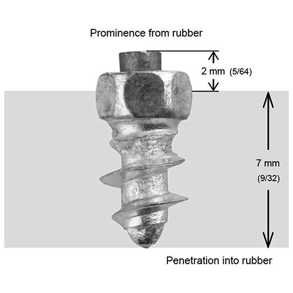 IGRIP SSTANDARD STUDS 8MM 100PK (ST-08100)