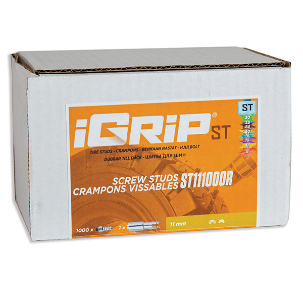 IGRIP STANDARD RACING STUDS 11MM 1000PK