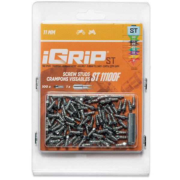 IGRIP STANDARD STUDS 11MM 100PK