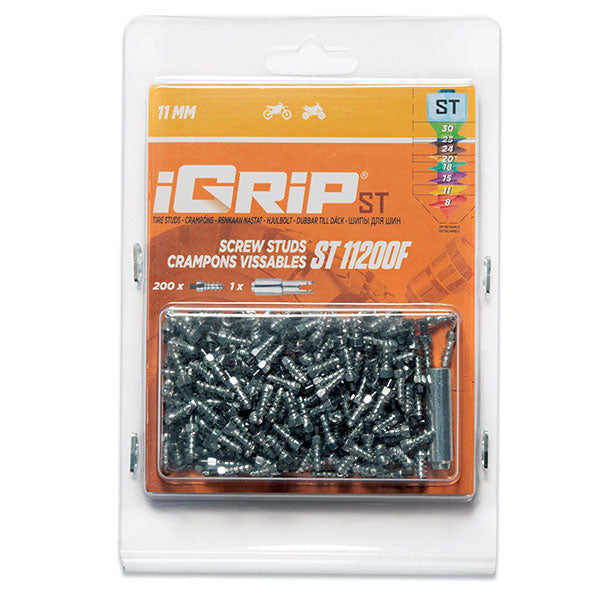 IGRIP STANDARD STUDS 11MM 200PK