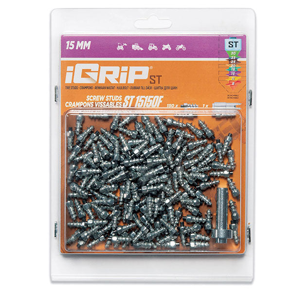 IGRIP STANDARD STUDS 15MM 150PK