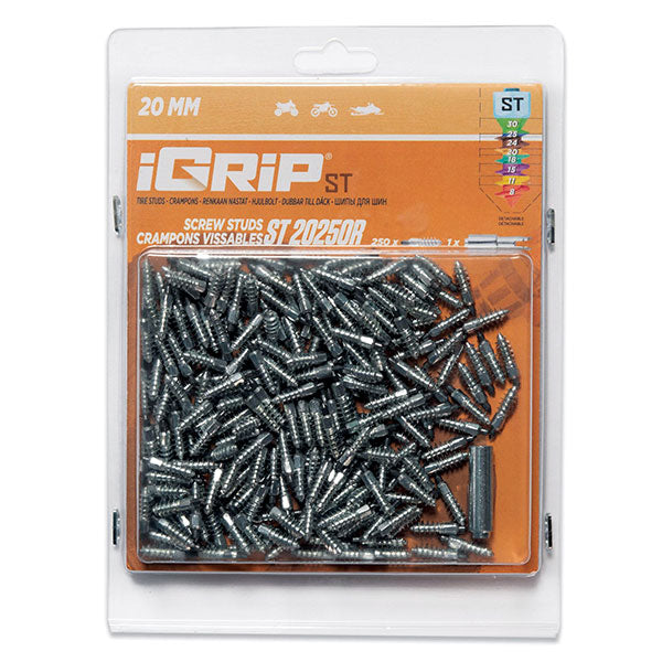 IGRIP STANDARD RACING STUDS 20MM 250PK (ST-20250R)