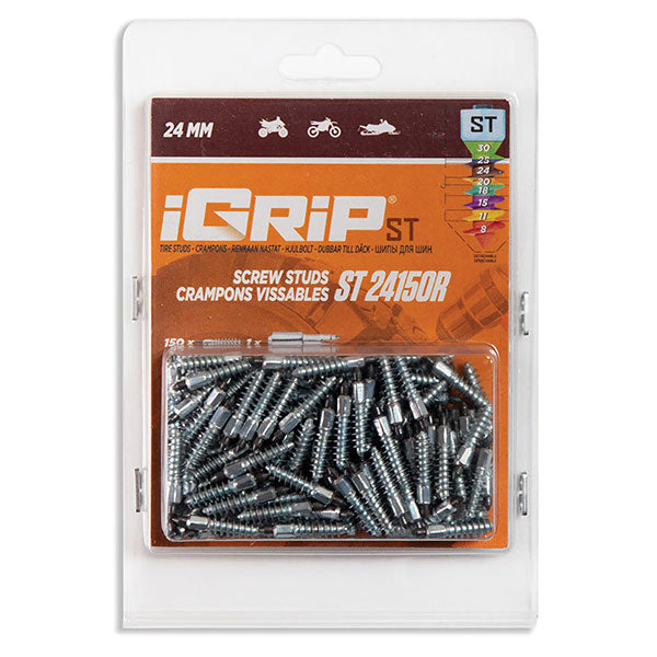 IGRIP STANDARD RACING STUDS 24MM 150PK (ST-24150R)