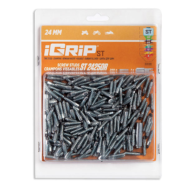 IGRIP STANDARD RACING STUDS 24MM 250PK (ST-24250R)