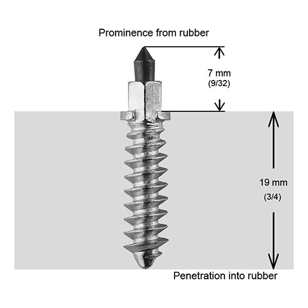 IGRIP SHOULDERED RACING TIRE STUDS 28MM 100PK (SS-28100R)