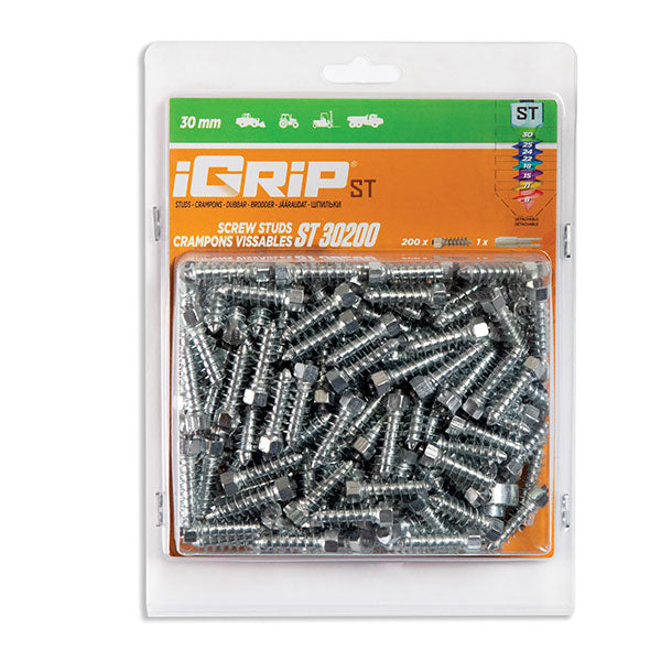 IGRIP STANDARD STUDS 30MM 200PK (ST-30200)