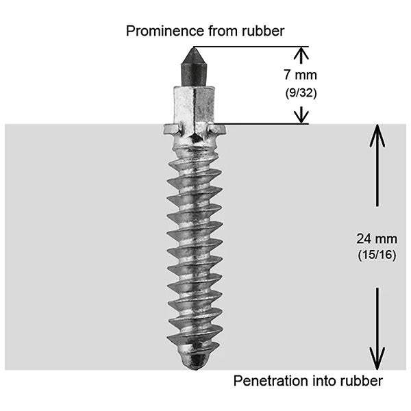 IGRIP SHOULDERED RACING TIRE STUDS 32MM 250PK (SS-32250R)