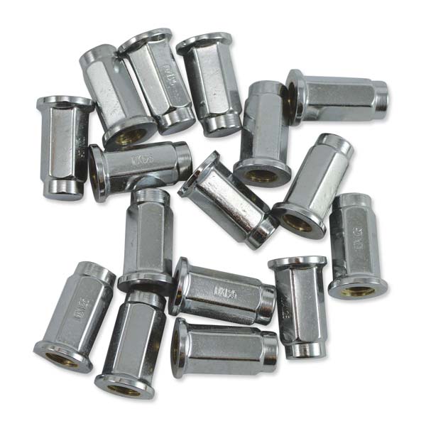 Carlisle Chrome Lug Nuts 16Pk | MunroPowersports.com