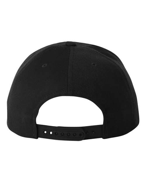 Yupoong Classics Flat Bill Snapback Cap - 6089M