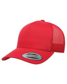 Yupoong Adult 5-Panel Retro Trucker Cap - 6506