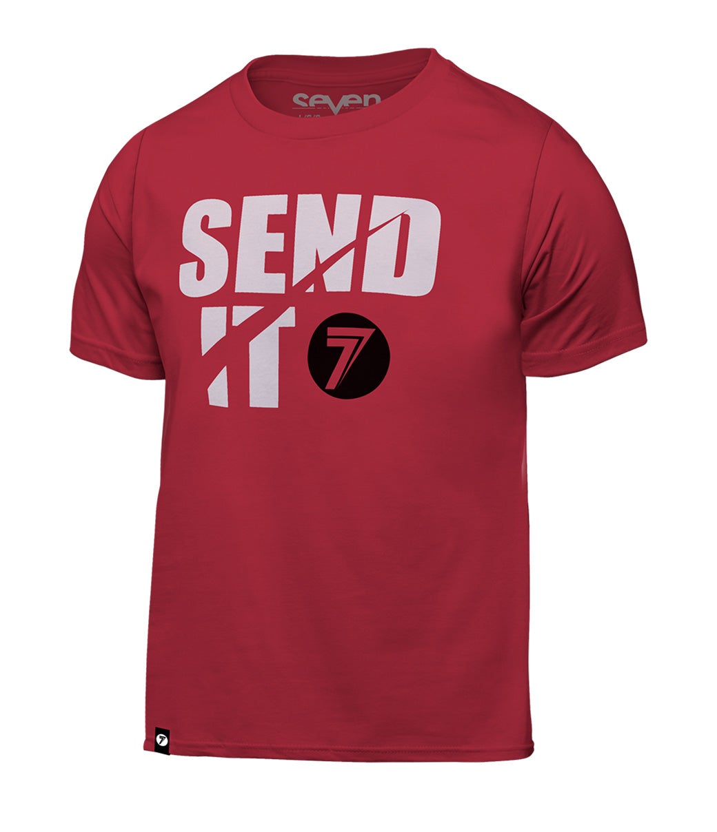 Seven Youth Send-It Tee 1500079-041-YS