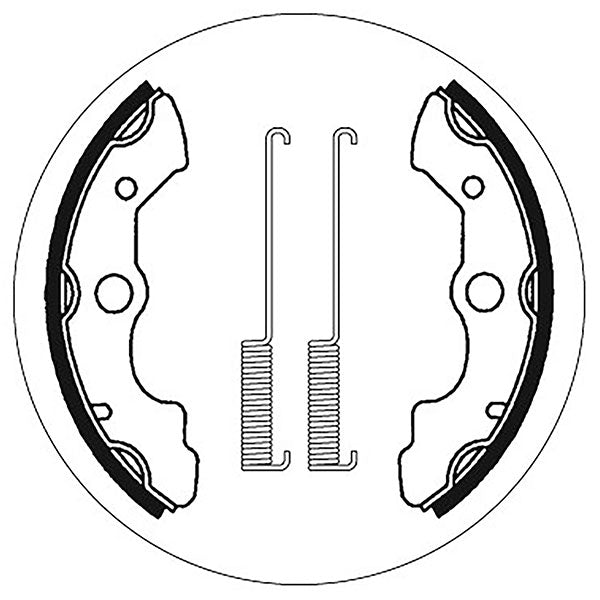 SBS BRAKE SHOES WITH SPRINGS (5192045100)