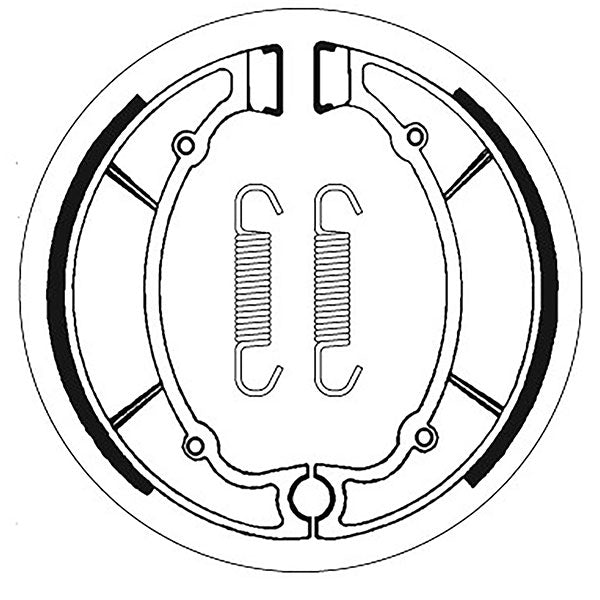 SBS BRAKE SHOES WITH SPRINGS (5192064100)