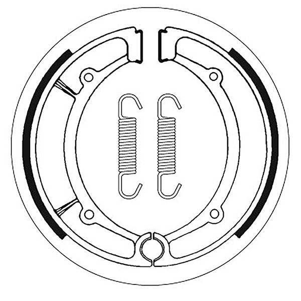 SBS BRAKE SHOES WITH SPRINGS (5192066100)