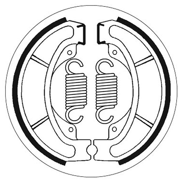 SBS BRAKE SHOES WITH SPRINGS (5192082100)