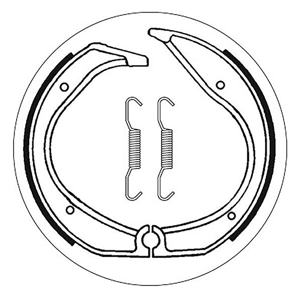 SBS BRAKE SHOES WITH SPRINGS (5192140100)