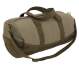 Rothco Two-Tone Canvas Duffle Bag With Brown Bottom 