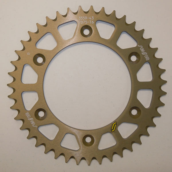 SUNSTAR WORKS TRIPLESTAR ALUMINUM REAR SPROCKET (5-355945)