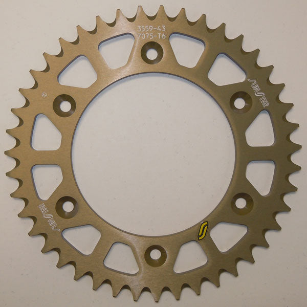 SUNSTAR WORKS TRIPLESTAR ALUMINUM REAR SPROCKET (5-355946)