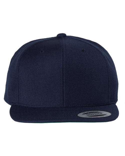 Yupoong Classics Flat Bill Snapback Cap - 6089M