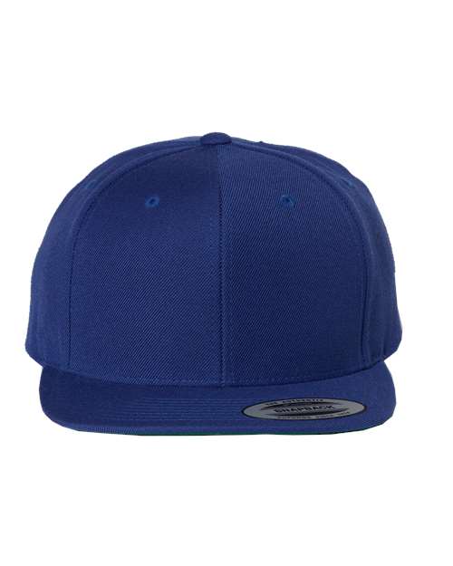 Yupoong Classics Flat Bill Snapback Cap - 6089M