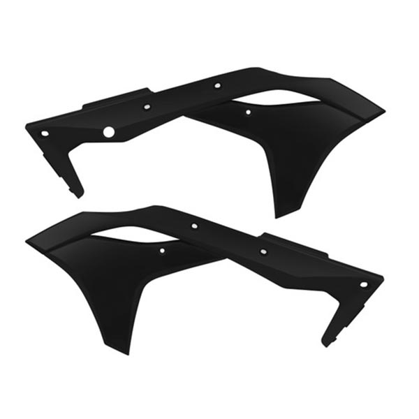 Acerbis Black Radiator Shrouds | MunroPowersports.com