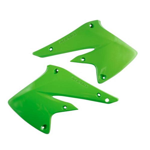 Acerbis Green Radiator Shrouds | MunroPowersports.com