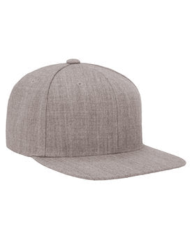 Yupoong Adult 6-Panel Structured Flat Visor Classic Snapback - 6089