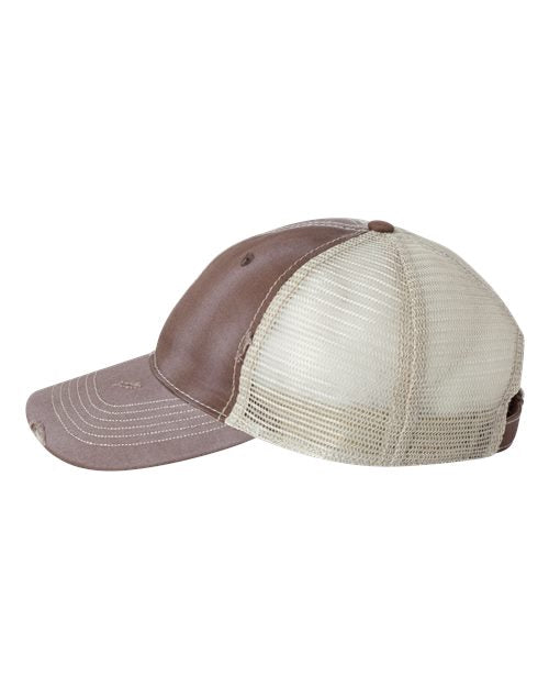 Sportsman Bounty Dirty-Washed Mesh-Back Cap - 3150S