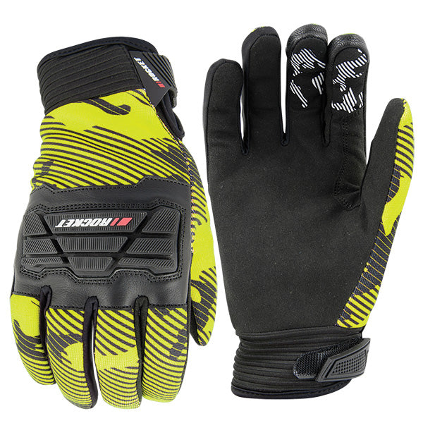 JRC VELOCITY LEATHER/MESH GLOVES