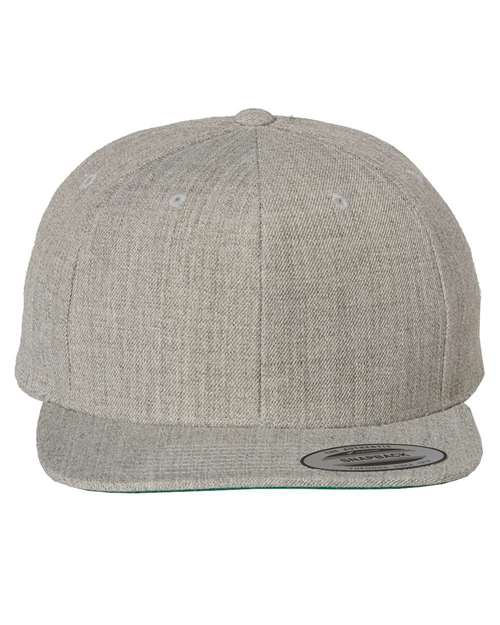 Yupoong Classics Flat Bill Snapback Cap - 6089M