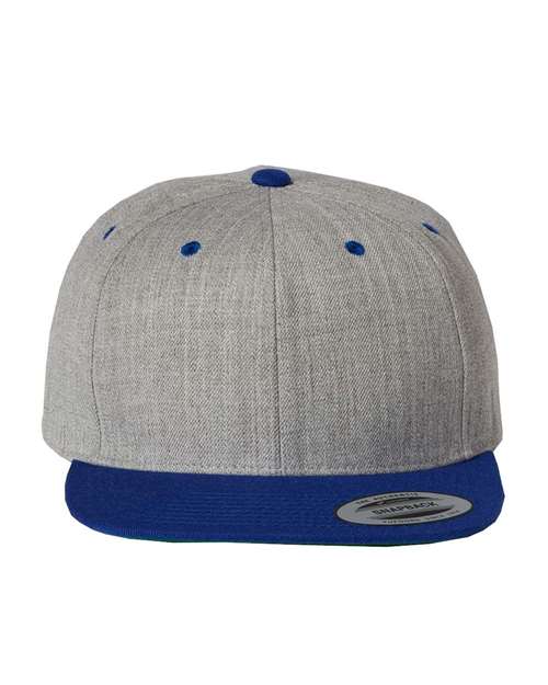 Yupoong Classics Flat Bill Snapback Cap - 6089M