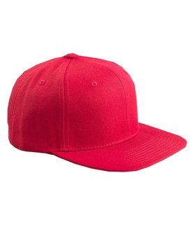 Yupoong Adult 6-Panel Structured Flat Visor Classic Snapback - 6089