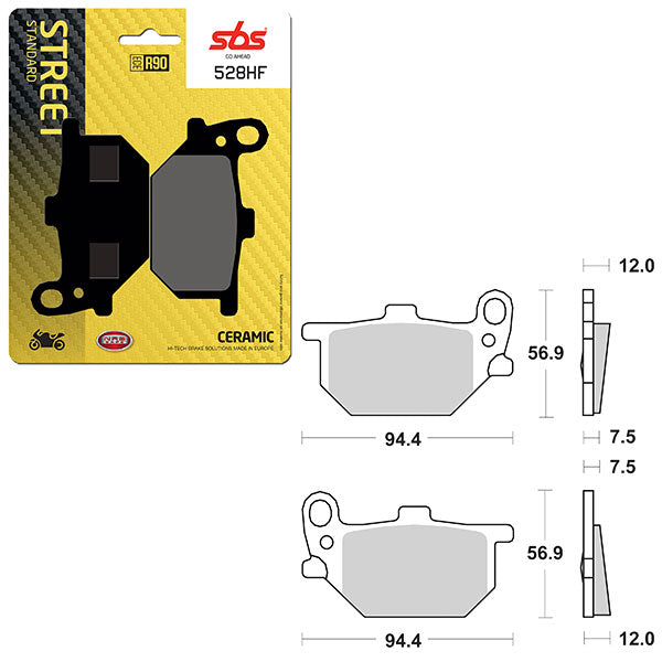 SBS ATV/UTV CERAMIC BRAKE PAD (6190528108)