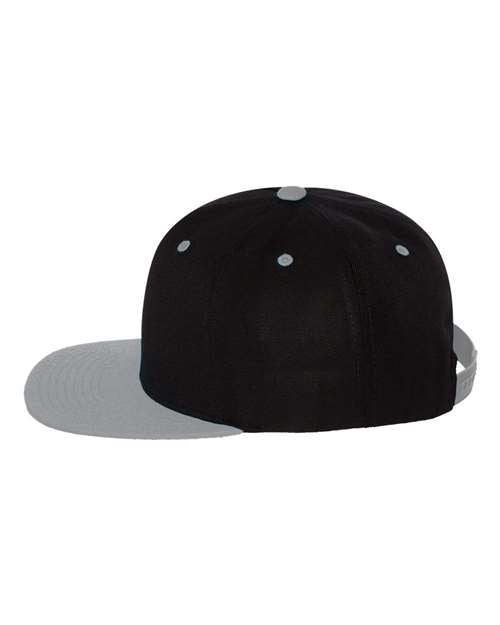 Yupoong Classics Flat Bill Snapback Cap - 6089M