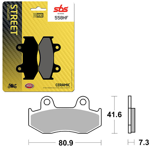 SBS ATV/UTV CERAMIC BRAKE PAD (6190558108)