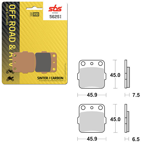 SBS ATV/UTV SINTER BRAKE PAD (6240562108)