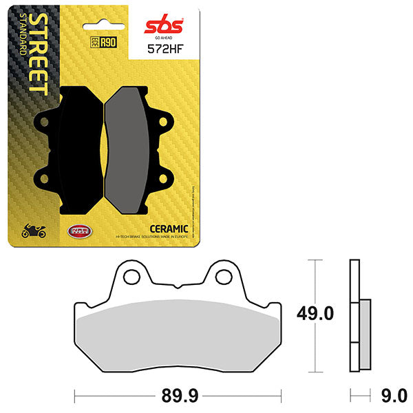 SBS ATV/UTV CERAMIC BRAKE PAD (6190572108)