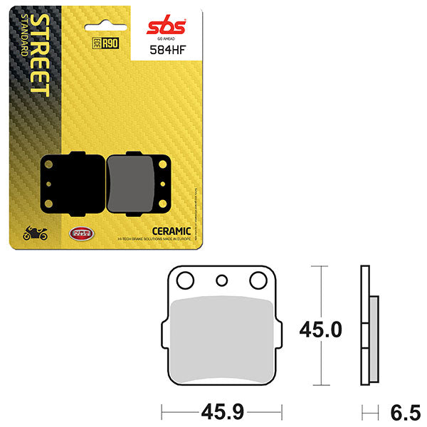 SBS ATV/UTV CERAMIC BRAKE PAD (6190584108)