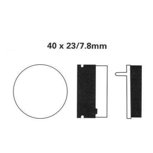 ROCK HARD FULL-METAL BRAKE PAD (AT-05455F)