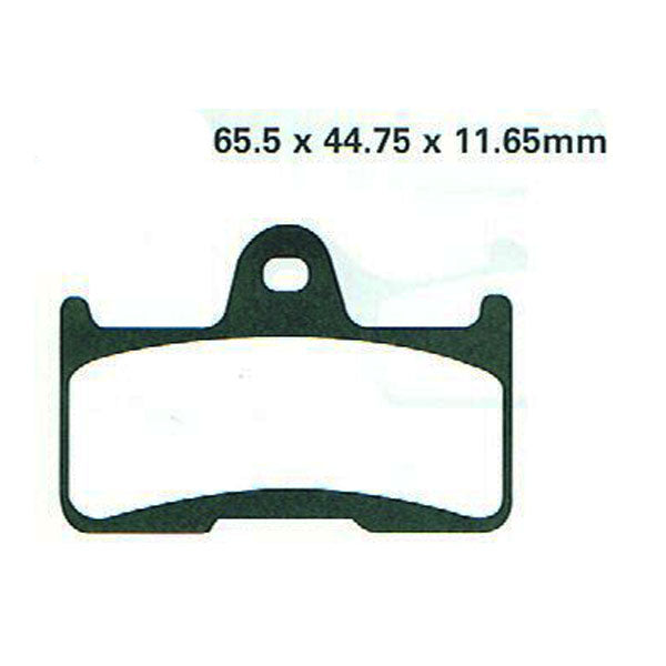 ROCK HARD FULL-METAL BRAKE PAD (AT-05420F)