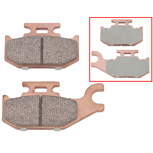 ROCK HARD FULL-METAL BRAKE PAD (AT-05672F)