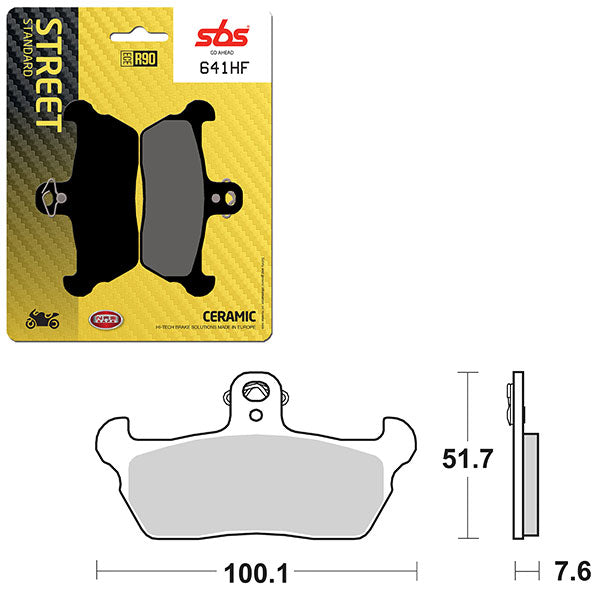 SBS ATV/UTV CERAMIC BRAKE PAD (6190641108)