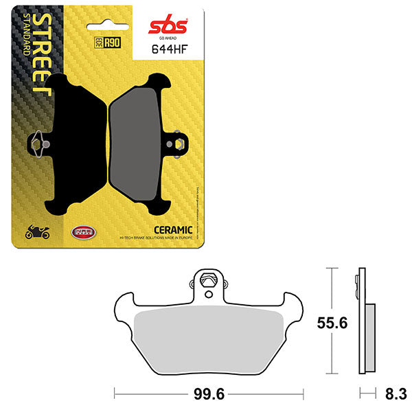 SBS ATV/UTV CERAMIC BRAKE PAD (6190644108)