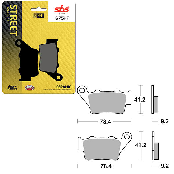 SBS ATV/UTV CERAMIC BRAKE PAD (6190675108)