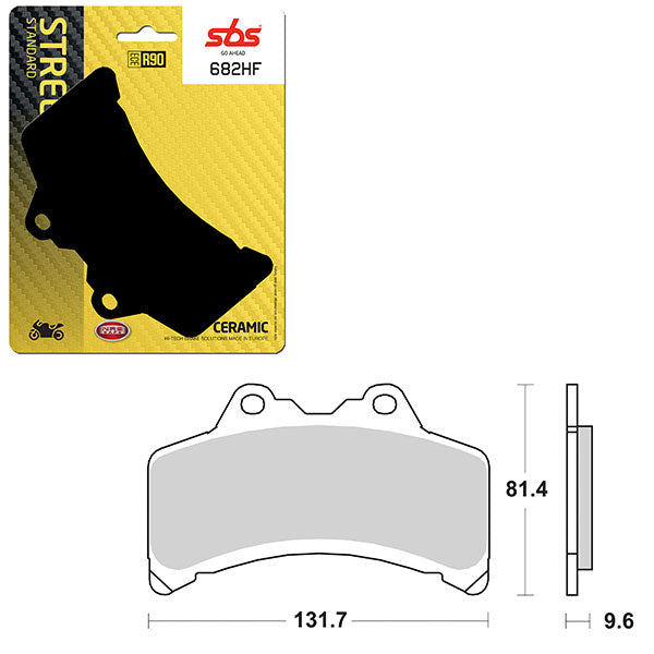 SBS ATV/UTV CERAMIC BRAKE PAD (6190682108)