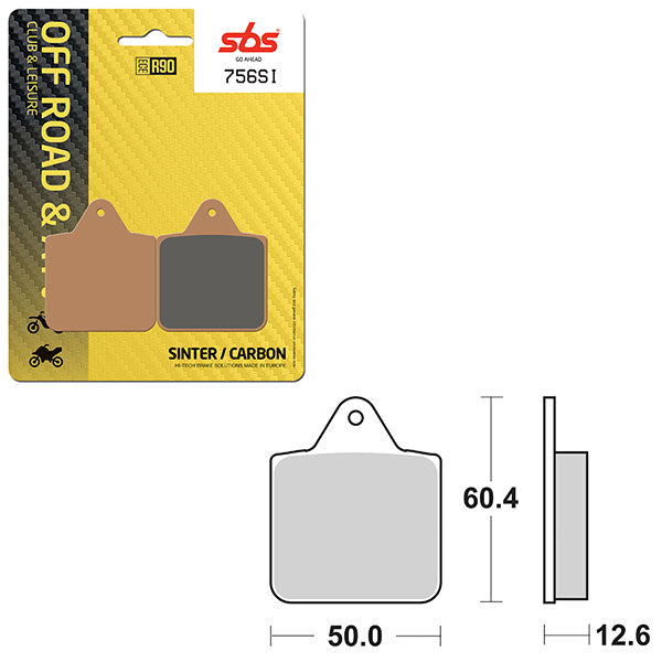 SBS ATV/UTV SINTER BRAKE PAD (6240756108)