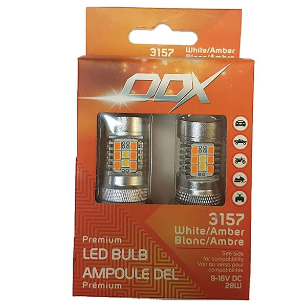 ODX LED SWITCHBACK BULBS (3157SWB-A)