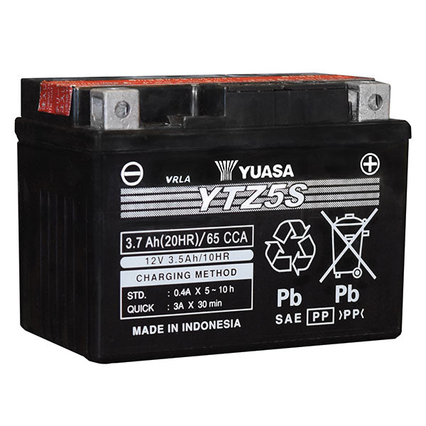 YUASA YTZ SERIES BATTERY (YUAM62TZ5)